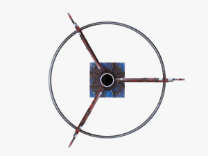 Pole rope swing 3D Model