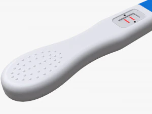 妊娠検査薬 3Dモデル