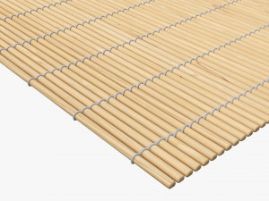 Sushi bamboo mat Modèle 3D