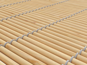 Sushi bamboo mat Modèle 3D
