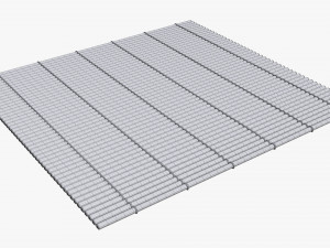Sushi bamboo mat Modèle 3D
