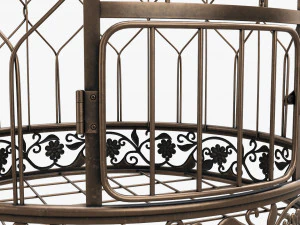 Victorian Style Bird Cage 3D Model