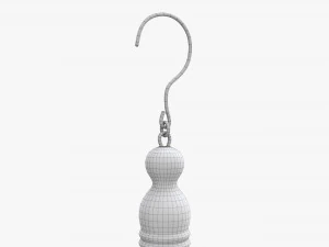 Victorian Style Bird Cage 3D Model