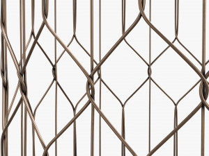 Victorian Style Bird Cage with stand 3D Model