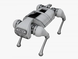 Xiaomi CyberDog Modello 3D
