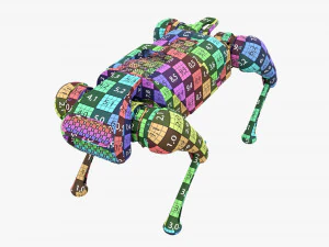 Xiaomi CyberDog Modello 3D