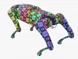 Xiaomi CyberDog Modello 3D