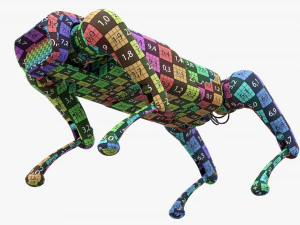 Xiaomi CyberDog Modello 3D