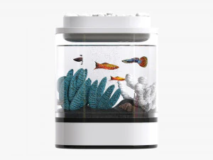 Xiaomi Geometry Mini Lazy Fish Tank 3D Model