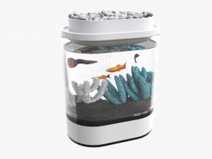 Xiaomi Geometry Mini Lazy Fish Tank 3D Model