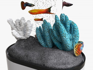 Xiaomi Geometry Mini Lazy Fish Tank 3D Model