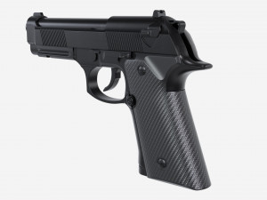 Airgun BB pistol Modèle 3D