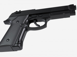 Airgun BB pistol Modèle 3D