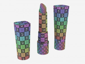 Bourjois Rouge Velvet Lipstick 3D Model