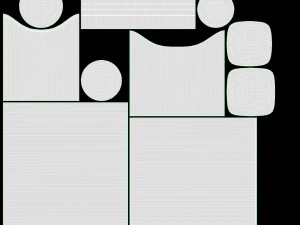 Bourjois Rouge fluwelen lippenstift 3D Model