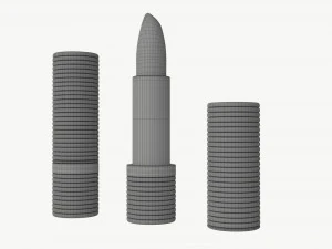 Collistar Rossetto Unico Lipstick 3D Model