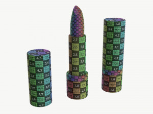 Collistar Rossetto Unico Lipstick 3D 모델