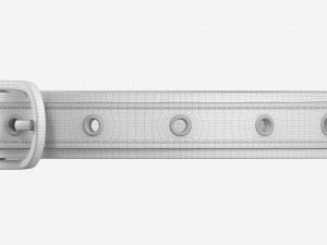 Dog Collar Leather 3D Model