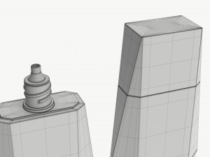 Fenty Beauty Eaze Drop Blurring skin tint 3D Model