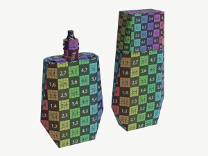 Fenty Beauty Eaze Drop Blurring skin tint 3D Model