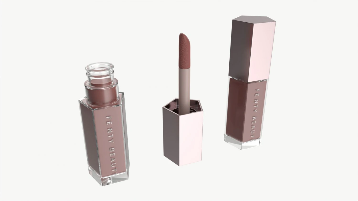 Fenty Beauty Gloss Bomb Heat Iluminador labial universal Modelo 3D .c4d .max .obj .3ds .fbx .stl .blend 