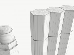 Fenty Beauty Match Stix Trio makeup sticks 3D Model