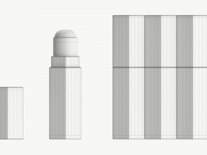 Fenty Beauty Match Stix Trio makeup sticks 3D Model