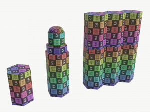 Fenty Beauty Match Stix Trio makeup sticks 3D Model