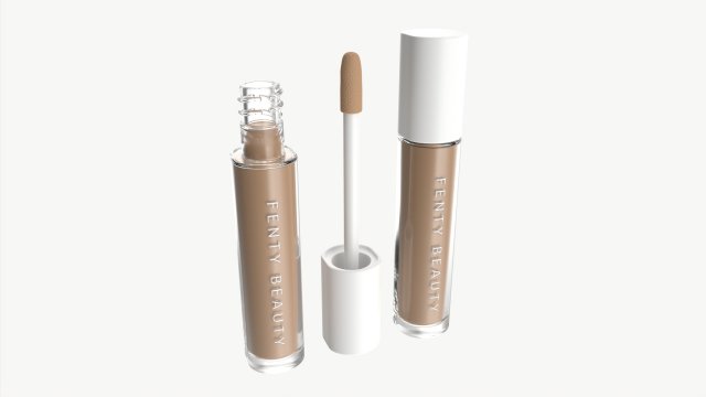 Fenty Beauty Pro Instant Retouch Concealer Modelo 3D .c4d .max .obj .3ds .fbx .stl .blend 