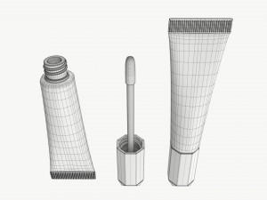Fenty Beauty Pro Kiss Luscious Lip Balm Modelo 3D