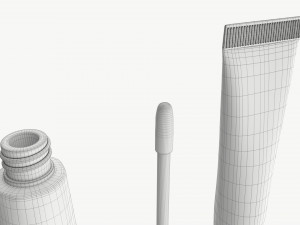 Fenty Beauty Pro Kiss Luscious Lip Balm Modelo 3D
