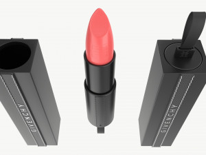 Givenchy Rouge Interdit Satin Lipstick 3D Model