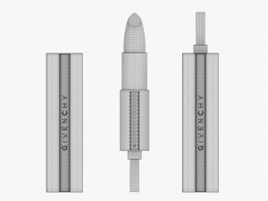 Givenchy Rouge Interdit Satin Lipstick 3D Model