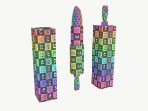 Givenchy Rouge Interdit Satin Lipstick 3D Model