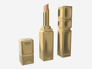 Guerlain Kisskiss Liplift lipstick primer 3D Model