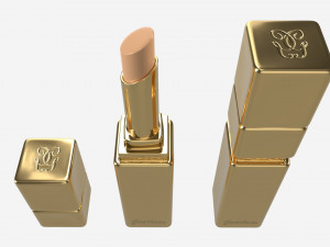 Guerlain Kisskiss Liplift lipstick primer Modèle 3D