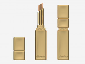 Guerlain Kisskiss Liplift lipstick primer Modèle 3D
