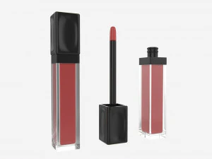 Guerlain Kisskiss Rouge &agrave; L&egrave;vres Liquide Modèle 3D