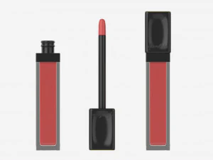 Guerlain Kisskiss Rouge &agrave; L&egrave;vres Liquide Modèle 3D