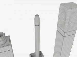 Guerlain Kisskiss Rouge &agrave; L&egrave;vres Liquide Modèle 3D