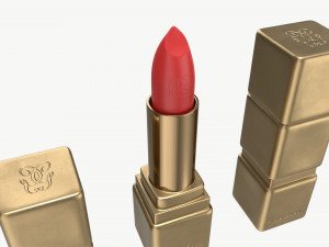 Guerlain Kisskiss Matte Lipstick Modèle 3D