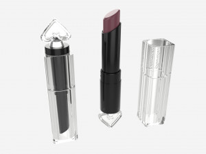 Guerlain La Petite Robe Noire Lipstick 3D Model