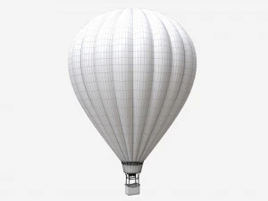 Bal&atilde;o de ar quente Modelo 3D