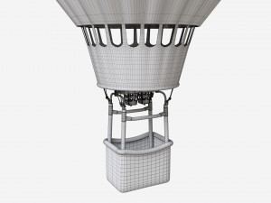 Hot air balloon Modèle 3D