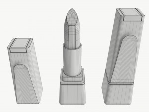 Lavertu Unique Lipstick Modèle 3D