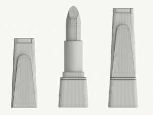 Lavertu Unique Lipstick Modèle 3D