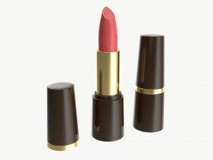 Lipstick 02 3D Model