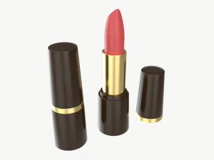 Lipstick 02 3D Model