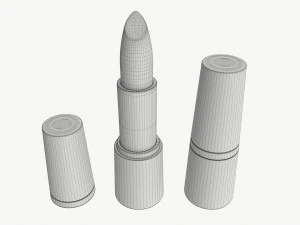 Lipstick 02 3D Model