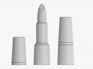 Lipstick 02 3D Model